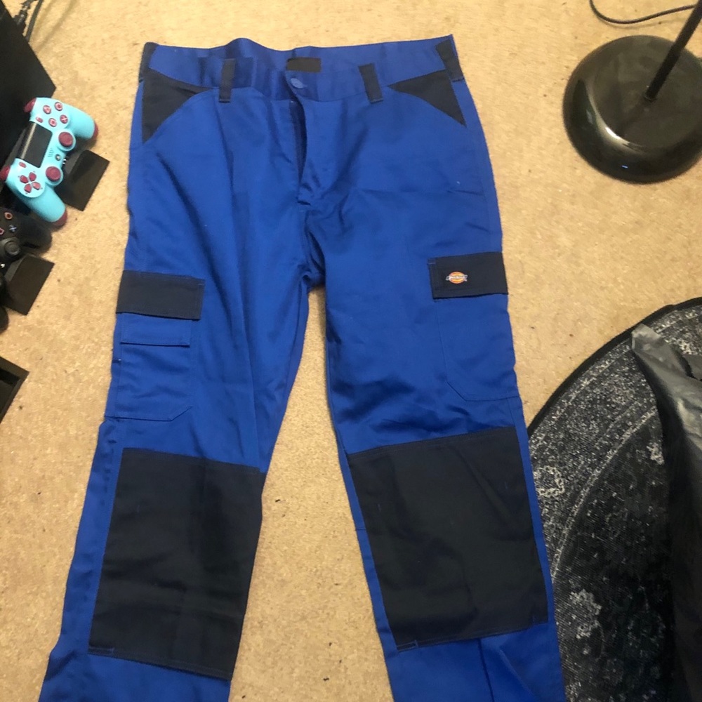 Blue men’s Dickies cargos size 36x32